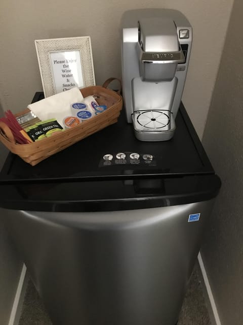 Coffee Maker and Refrigerator 