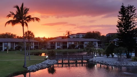 Sunset view from Master Bedroom