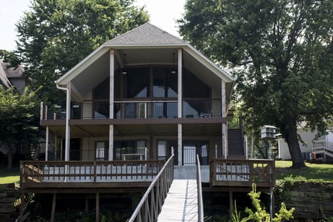 View of home from the dock.