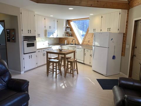 Kitchen view from family room 