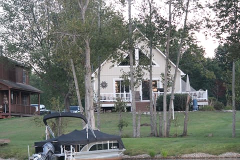 Lakeview of the cabin.