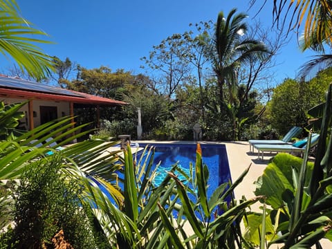 Privacy at this relaxing poolside