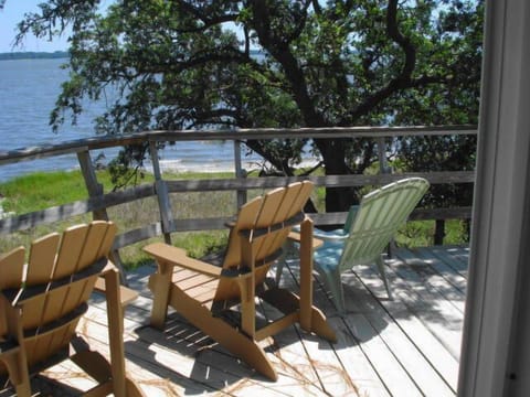 view of bay from sun deck