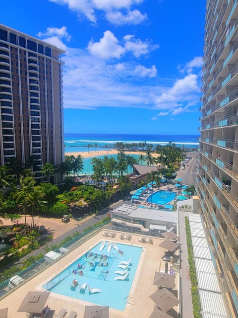 View from balcony (lanai)