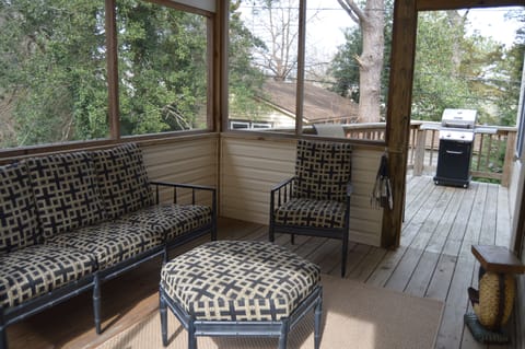 Rear Patio and back deck