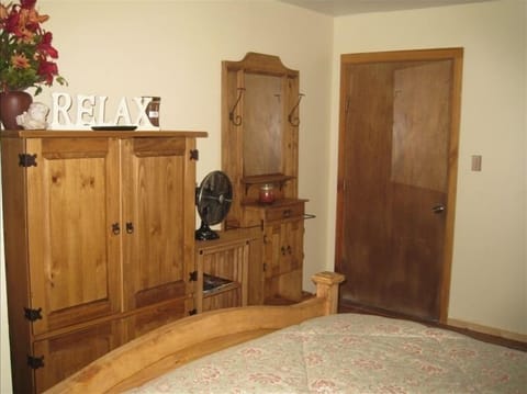 32 Inch Flat Screen TV hiding in the Armoire