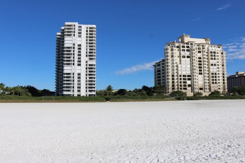 Royal Seafarer, 22 Story Building,(on left) Located Directly on the Beach.