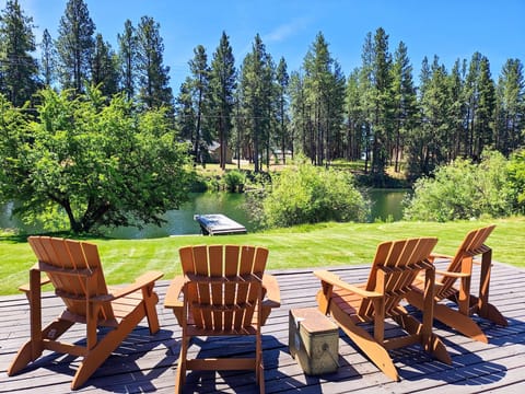 Relax on the deck and watch the wildlife
