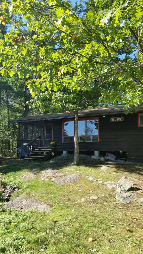 Front of Cottage from water