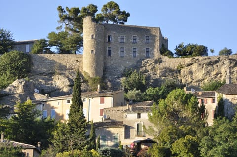 Our house is at the bottom immediately on the left of the pine tree