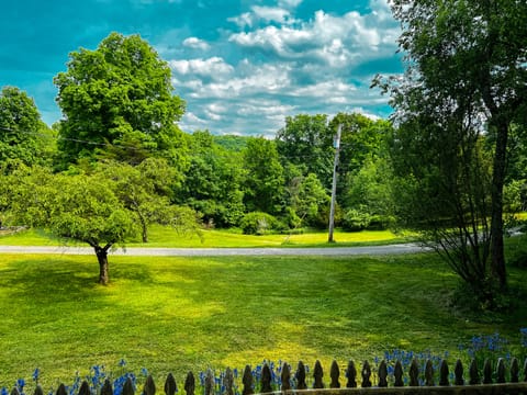 View from front of house (private drive)