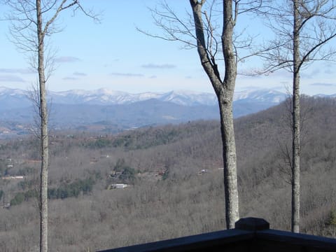 Northwest view from the deck
