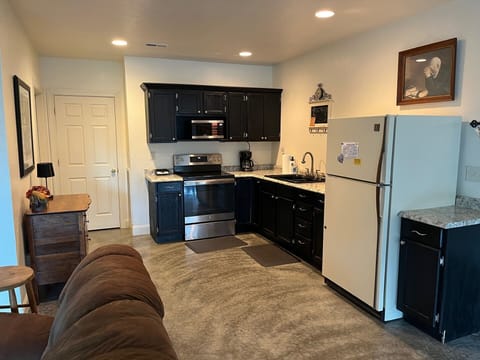 Full second kitchen in lower level.