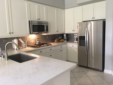 Brand-new Kitchen - All new countertops, appliances, sink, backsplash