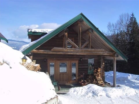 Front of Cottage in the Wintertime