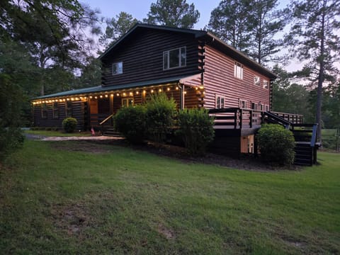 Back yard and front yard