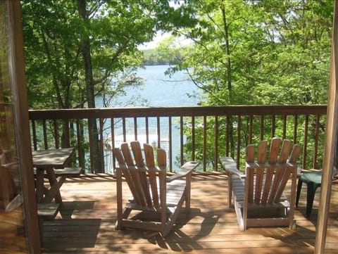 Summer @ Blue Ridge Lake. Morning coffee or cocktails at sunset - perfect!!