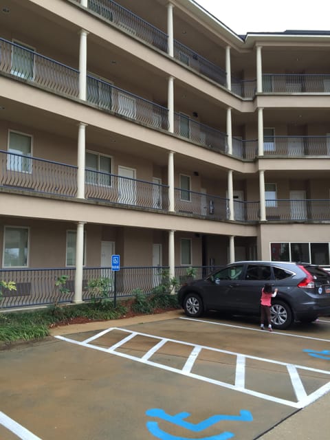 Parking directly in front of the condo - very convenient.