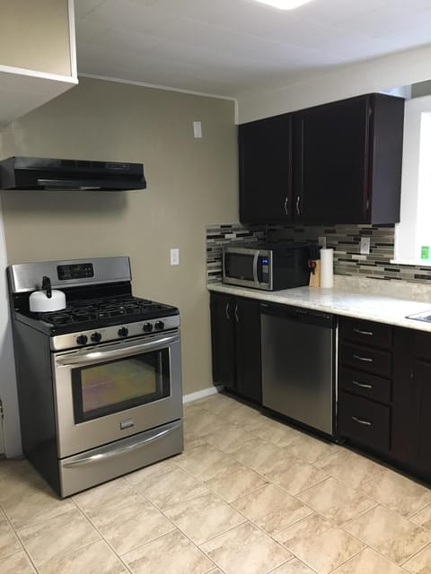 Kitchen with Stainless Steel Appliances