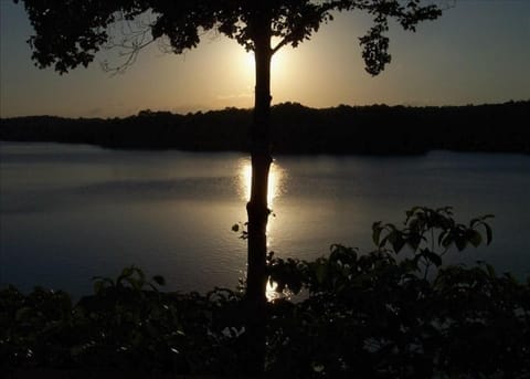 Sunset from the upper deck