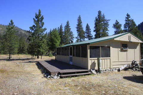 Creekside of home