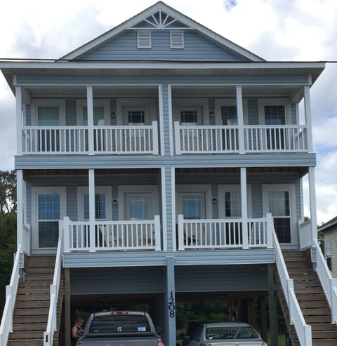 The left side of the duplex is ours 