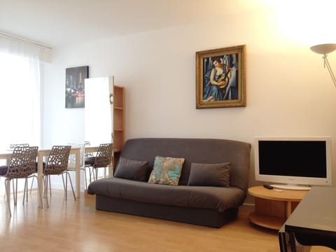 The living room