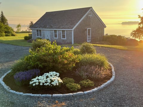 
Front of the cottage in the early morning