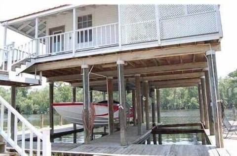 The Game room/ Boat House on the Tickfaw River