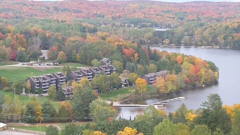 View of our chalet from Hidden Valley Ski Resort 