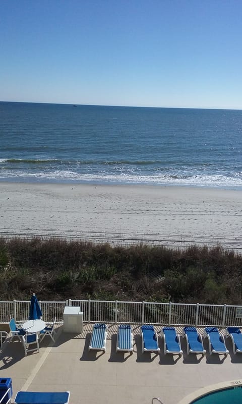 View from Balcony at low tide.