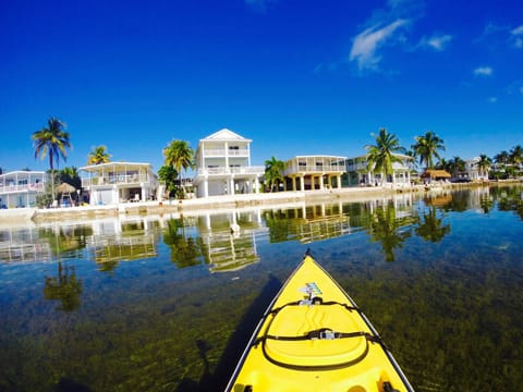 Approaching the house
