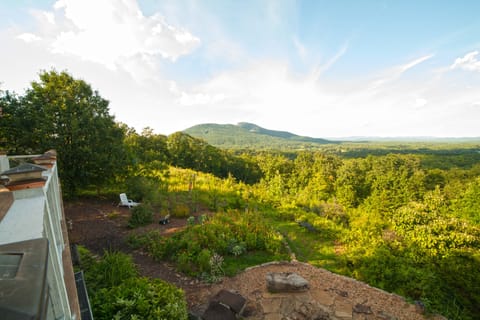 Take in the peace and quiet from the swing in the garden area.