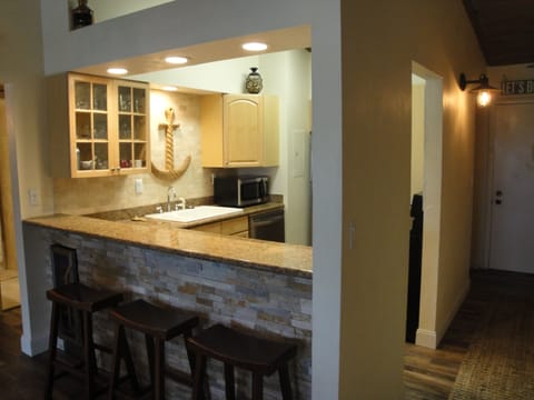 Kitchen and Front Door