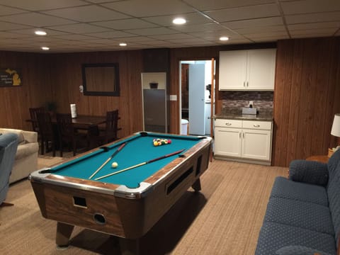 Rec Room / Dining Area / Full Size Pullout Futon bed