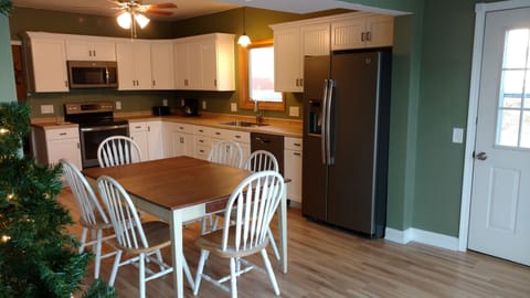 Looking in from the deck