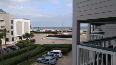 Enjoy your morning coffee while watching the waves