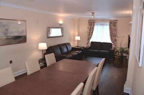 Living Room & Dining Area
