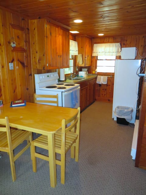 Kitchen and eating area