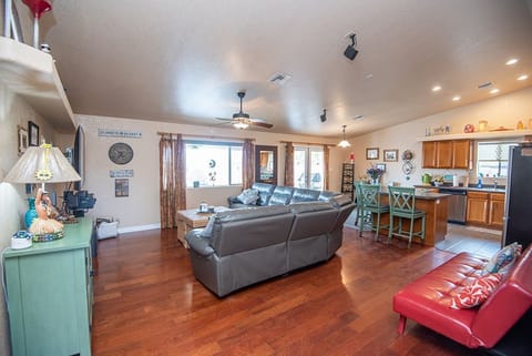 Hardwood Flooring Throughout 