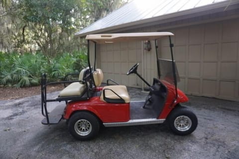 Use of our golf cart during your stay.