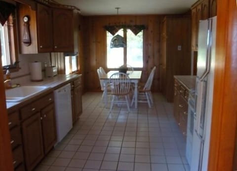 Kitchen & one of the two Dining Areas