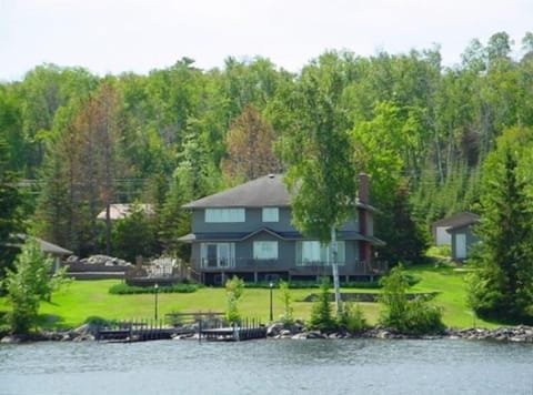 View from Lake Vermilion looking @ home