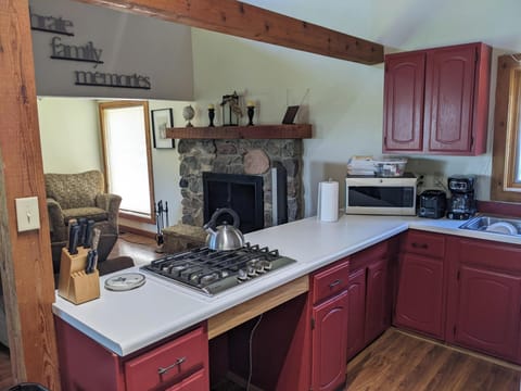 Kitchen cooking area 