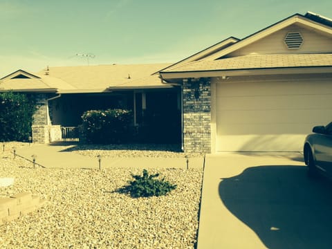 View of front of the house