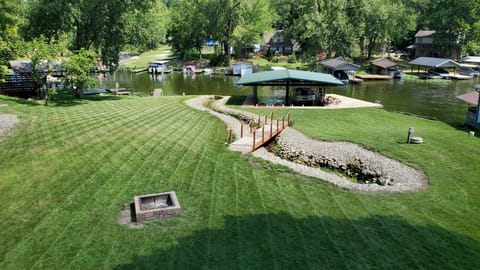 View of the Back Yard from the Deck