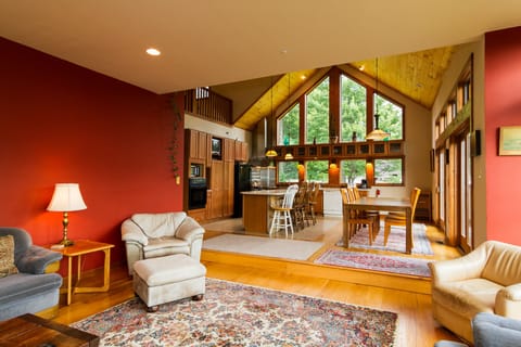 Kitchen Dining and Living Room