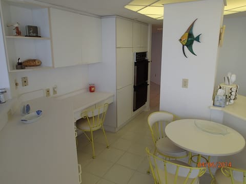 kitchen area with table