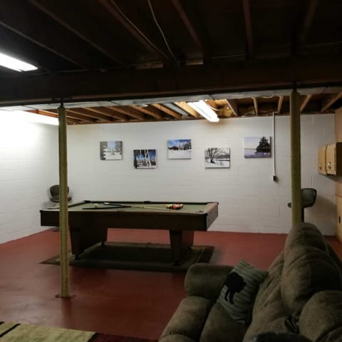 Basement entertainment