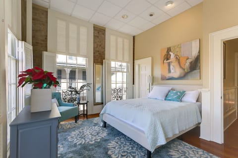 Washington Square Suite view out to Royal St.